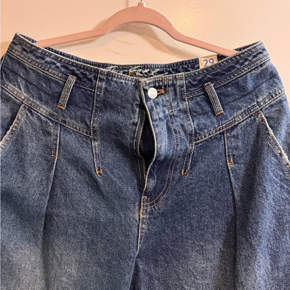 Free People Blue Denim Jeans